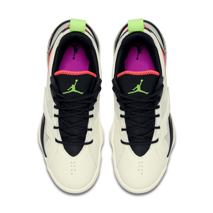 Jordan Zoom 92 Sail Flash Crimson Electric Green Angle 1
