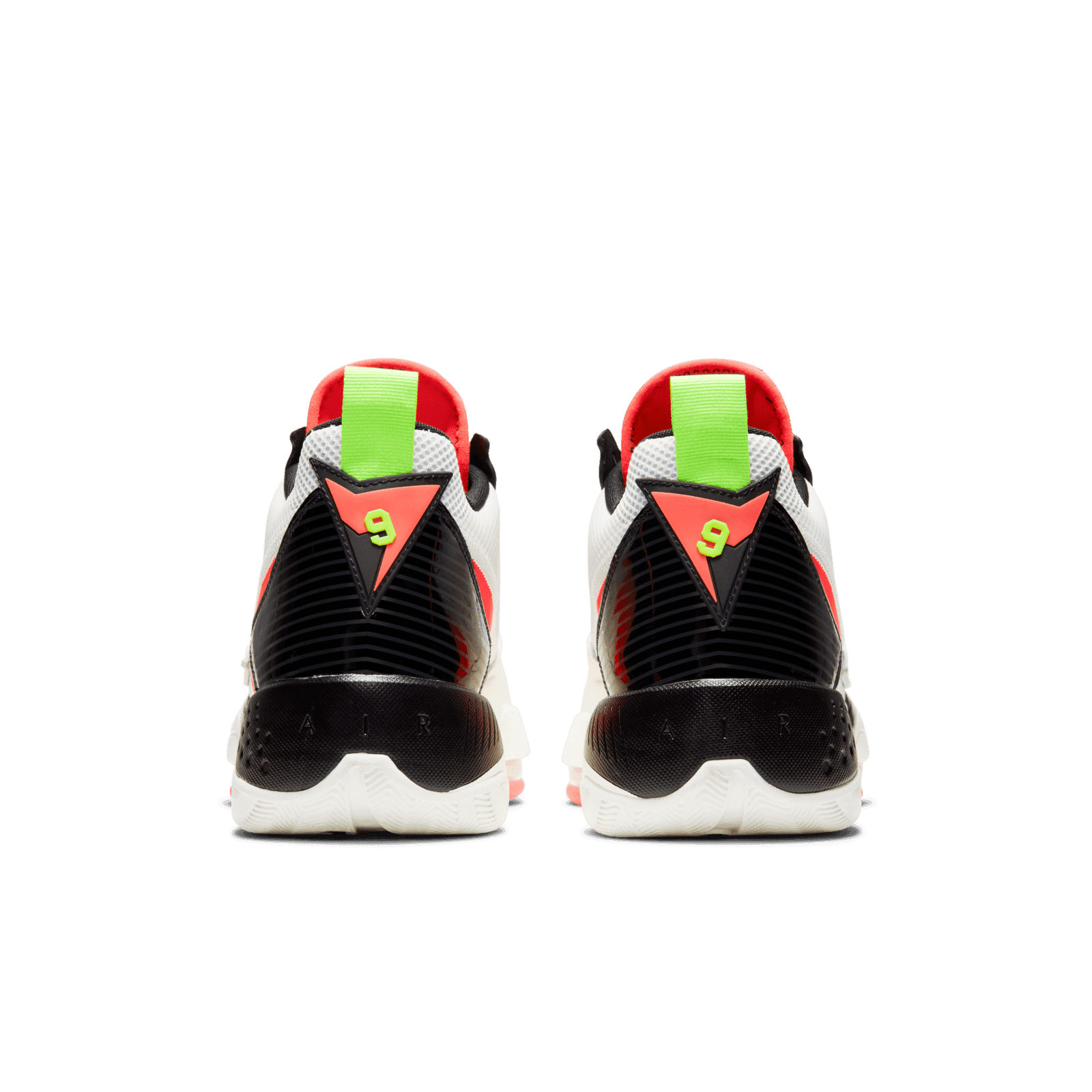 jordan zoom 92 sail flash crimson electric green