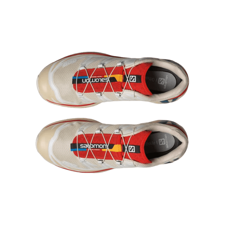 Salomon XT-6 'Almond Milk Aurora Red' Angle 0