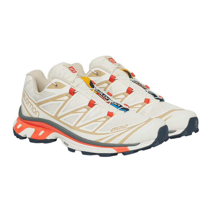 Salomon XT-6 'Vanilla Ice Red Orange' Angle 0