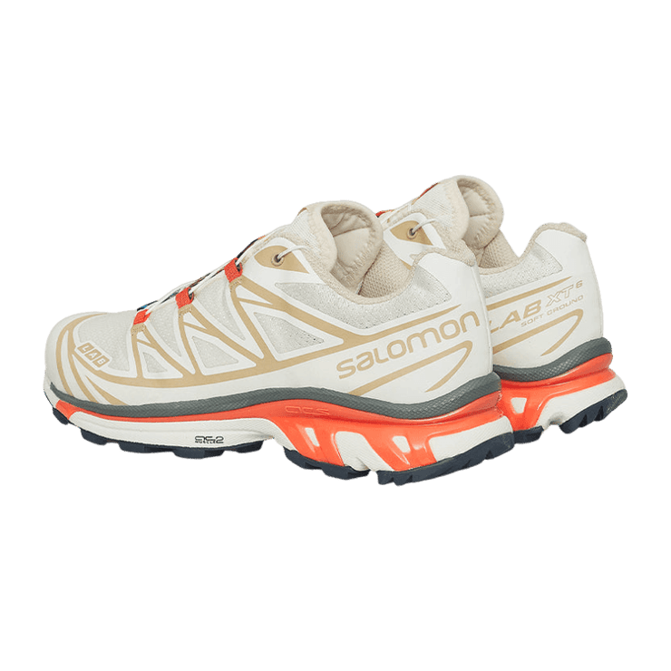 Salomon XT-6 'Vanilla Ice Red Orange' Angle 1