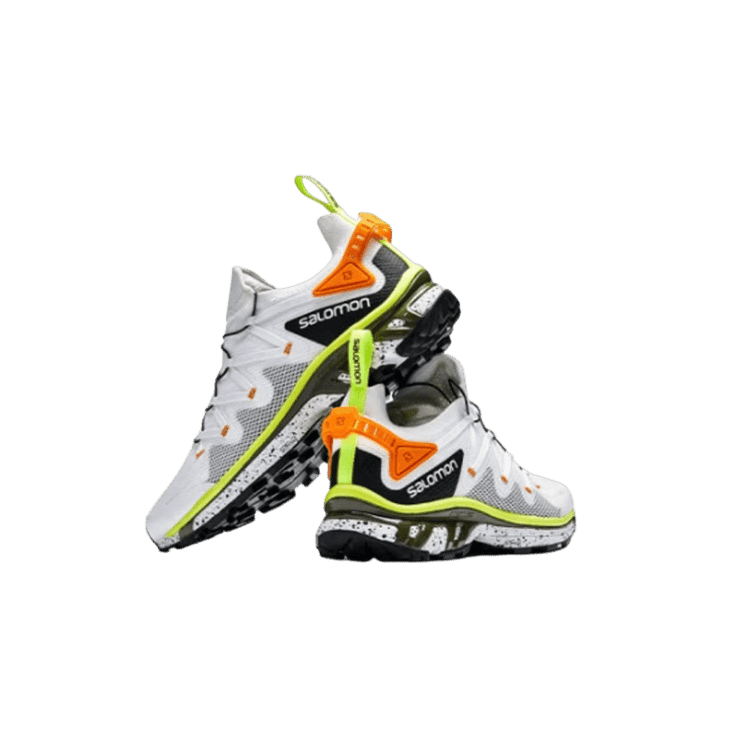 Salomon XT-Rush White Neon Green Angle 0
