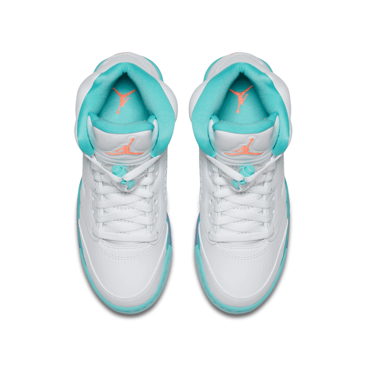 Jordan 5 Retro Light Aqua (GS) Angle 1