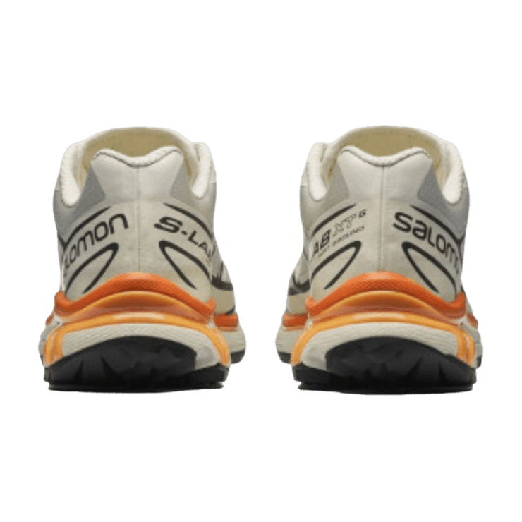 Salomon XT-6 Series Beige Vibrant Orange Angle 0