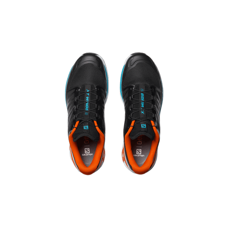 Salomon XT-Wings 2 Adv Black Orange Blue Angle 1