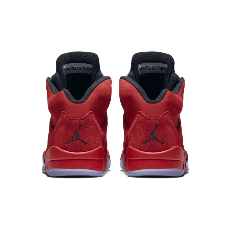 Jordan 5 Retro Red Suede Angle 3