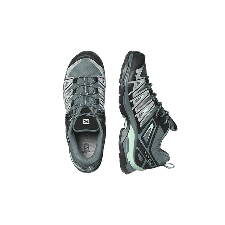 Salomon X Ultra Pioneer Cswp Grey Smokey Blue (W) Angle 0
