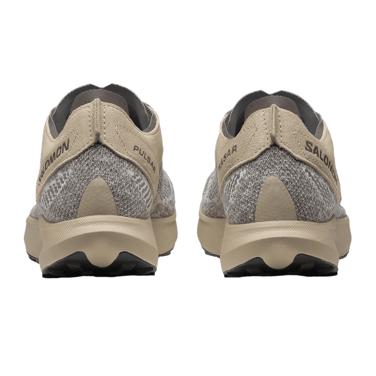 Salomon Pulsar Prg Knit Gray Brown Angle 1