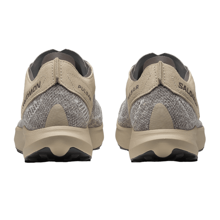 Salomon Pulsar Prg Knit Gray Brown Angle 1