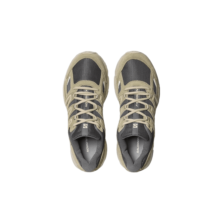 Salomon X-Mission 4 Suede 'Pewter Moss Grey' Angle 0