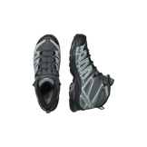 Salomon X Ultra Pioneer Mid CSWP 'Ebony Stormy Weather' (W) Angle 0