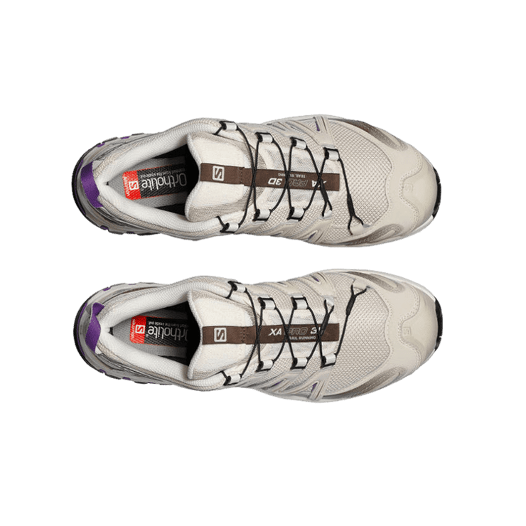 Salomon XA Pro 3D Beige Purple Angle 0
