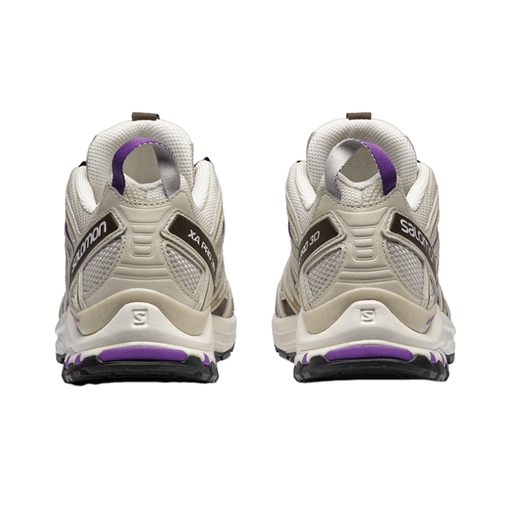 Salomon XA Pro 3D Beige Purple Angle 1