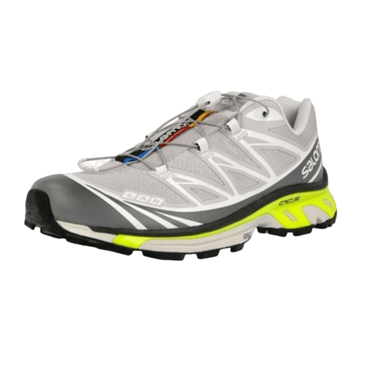 Salomon XT-6 Advanced 'Lunar Rock Safety Yellow' Angle 0