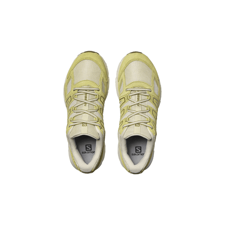 Salomon X-Mission 4 Suede Rice Yellow Angle 0