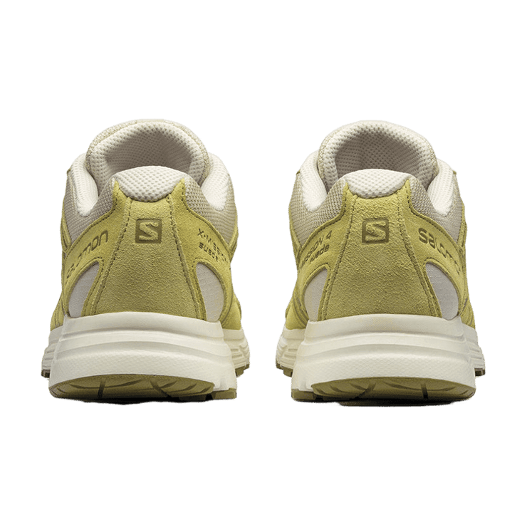 Salomon X-Mission 4 Suede Rice Yellow Angle 1