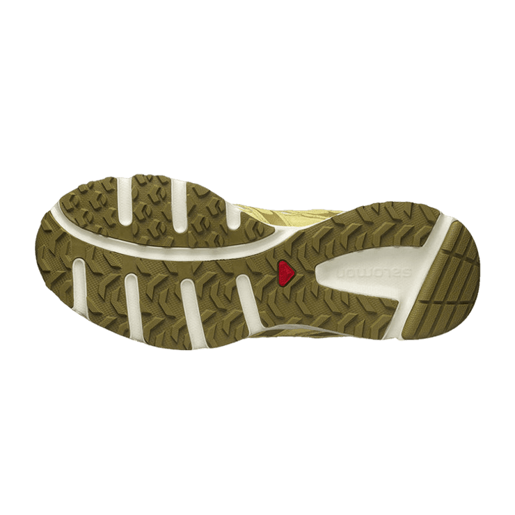 Salomon X-Mission 4 Suede Rice Yellow Angle 2