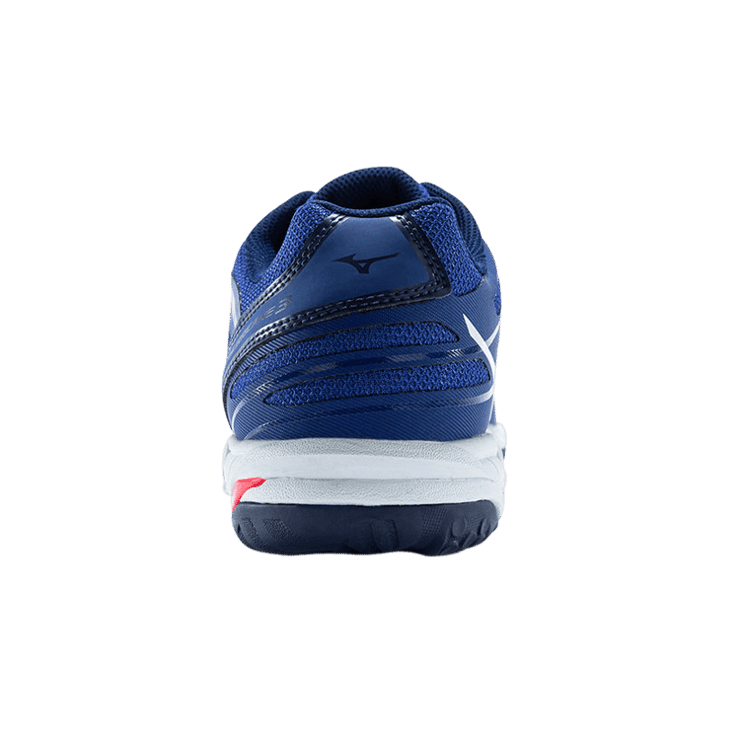 Mizuno Hurricane 3 Blue White Angle 0