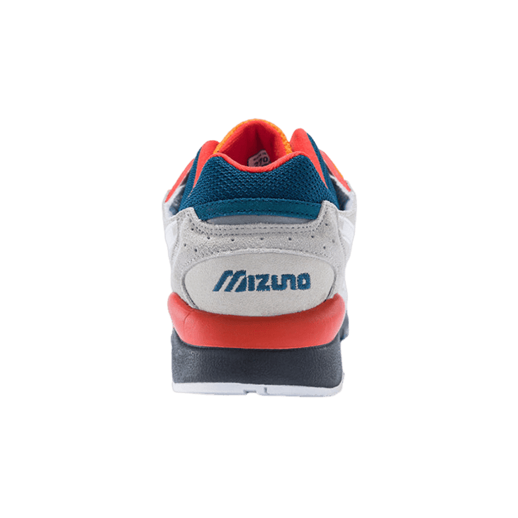 Mizuno Sky Medal S White Grey/Red Angle 1