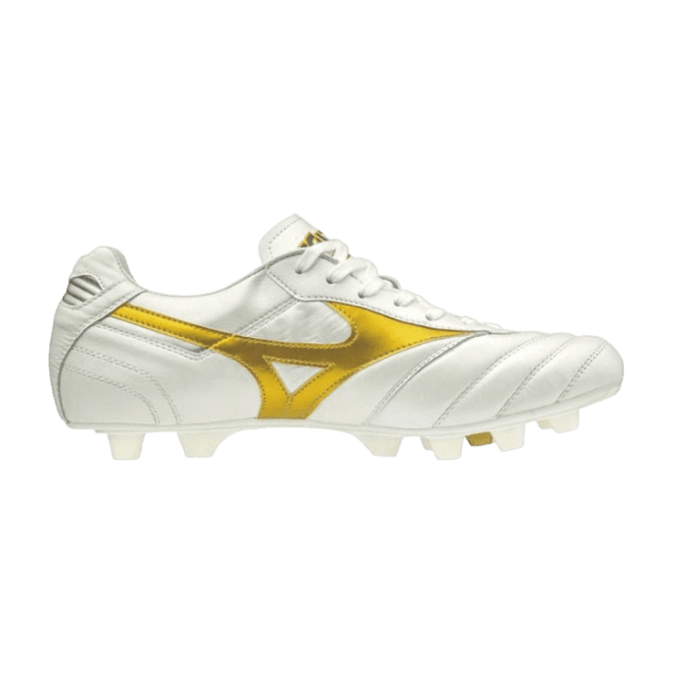 Mizuno Morelia 2 Japan White Gold Angle 0
