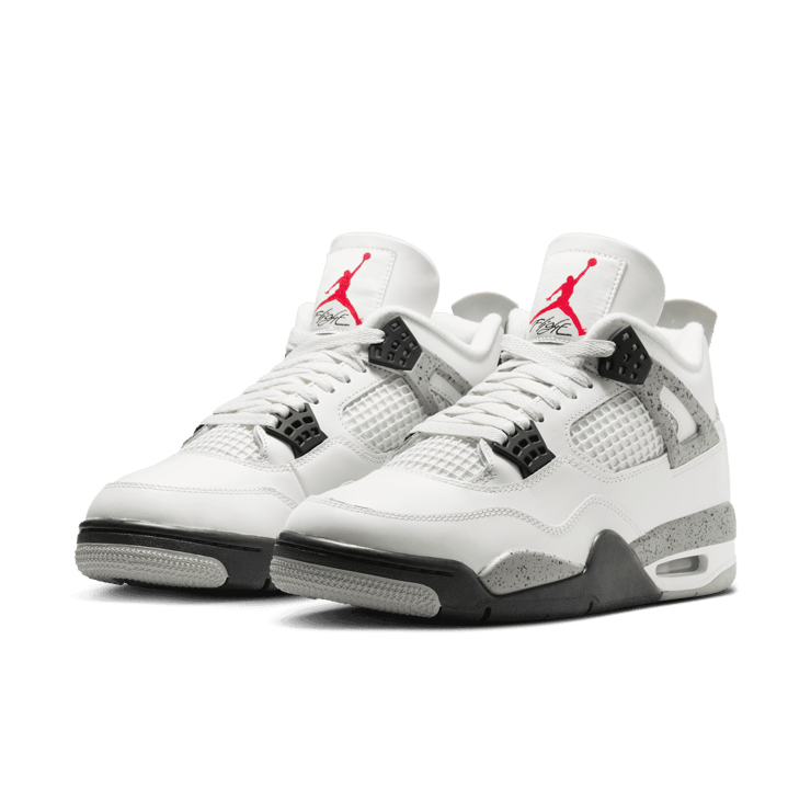 Air Jordan 4 Retro White Cement Angle 3