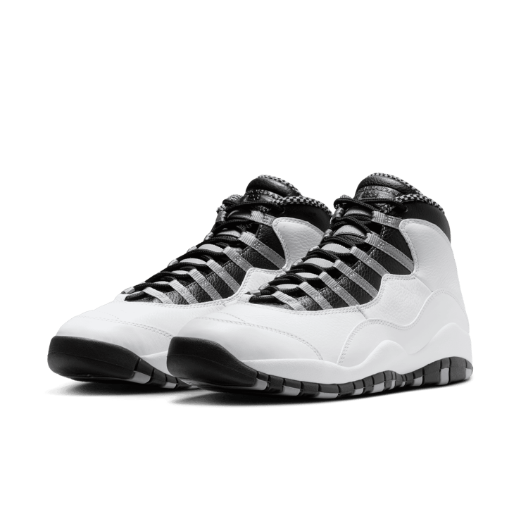 Air Jordan 10 Retro Steel Grey (2025) Angle 3