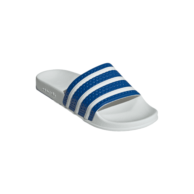 adidas Adilette Slide Blue Angle 2