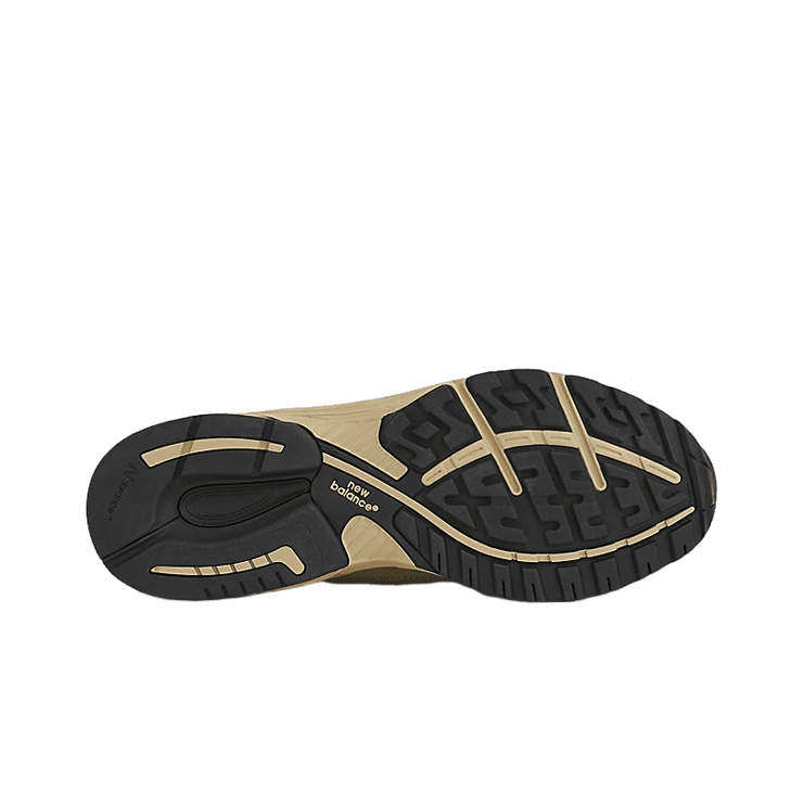 New Balance 993 Made in USA Olive Leaf Maize Angle 3