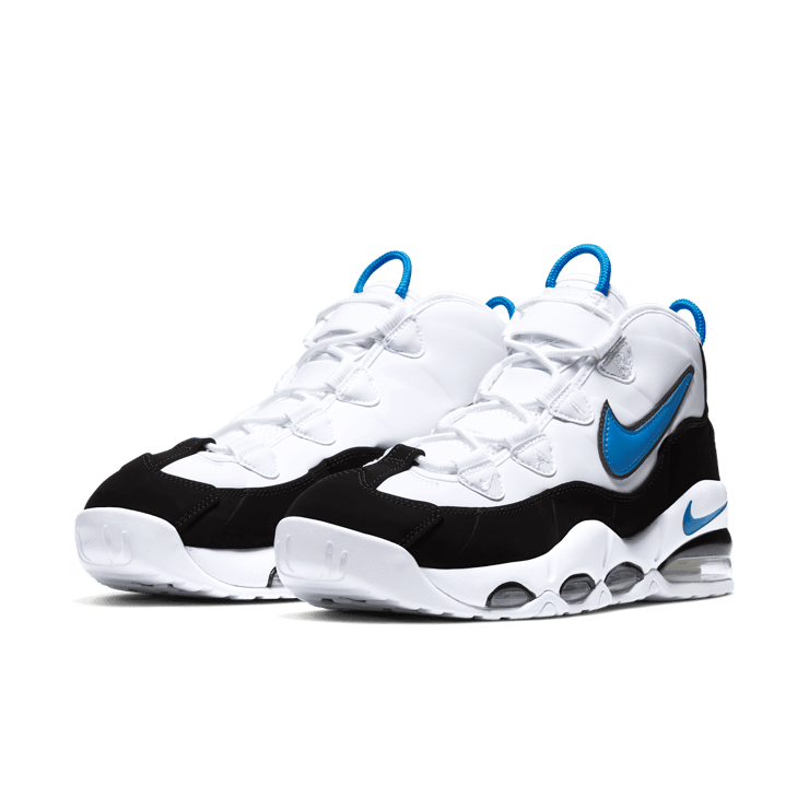 Nike Air Max Uptempo 95 White Photo Blue Black Angle 3