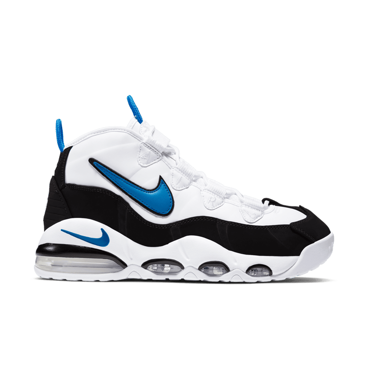 Nike Air Max Uptempo 95 White Photo Blue Black Angle 0