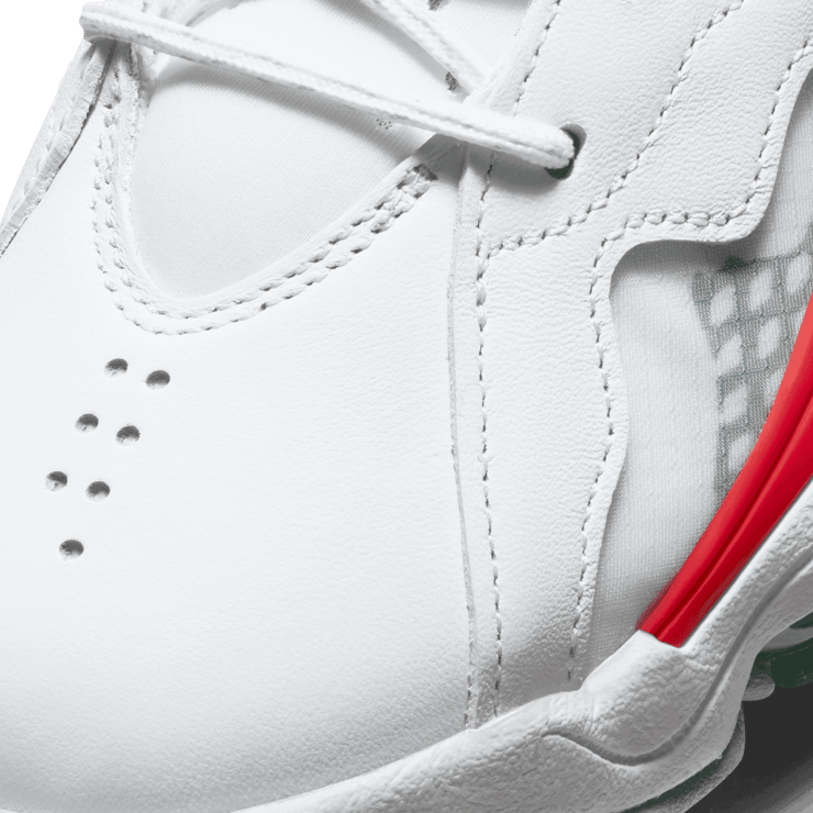 Jordan Zoom 92 White Green Red Angle 4
