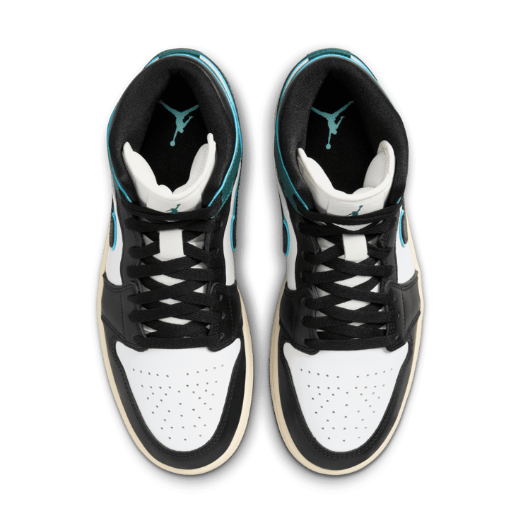 Air Jordan 1 Mid Oxidized Green (W) Angle 1