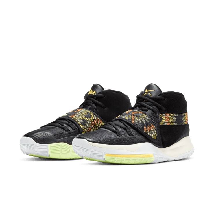 Nike Kyrie 6 N7 Black (2020) Angle 2
