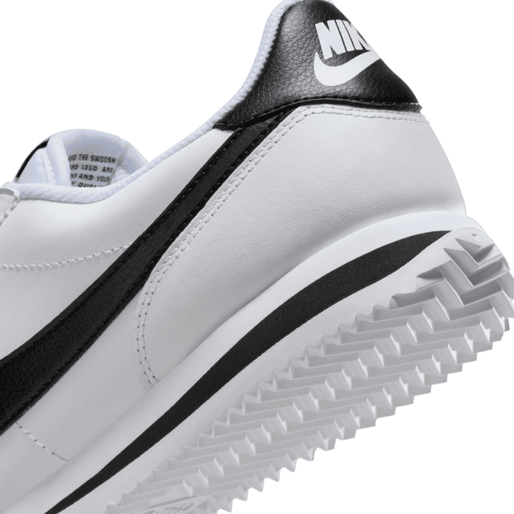 Nike Cortez Leather 'White Black' (W) Angle 5