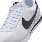 Nike Cortez Leather 'White Black' (W) Angle 4