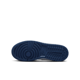 Air Jordan 1 Low  'Midnight Navy Wolf Grey' (GS) Angle 0
