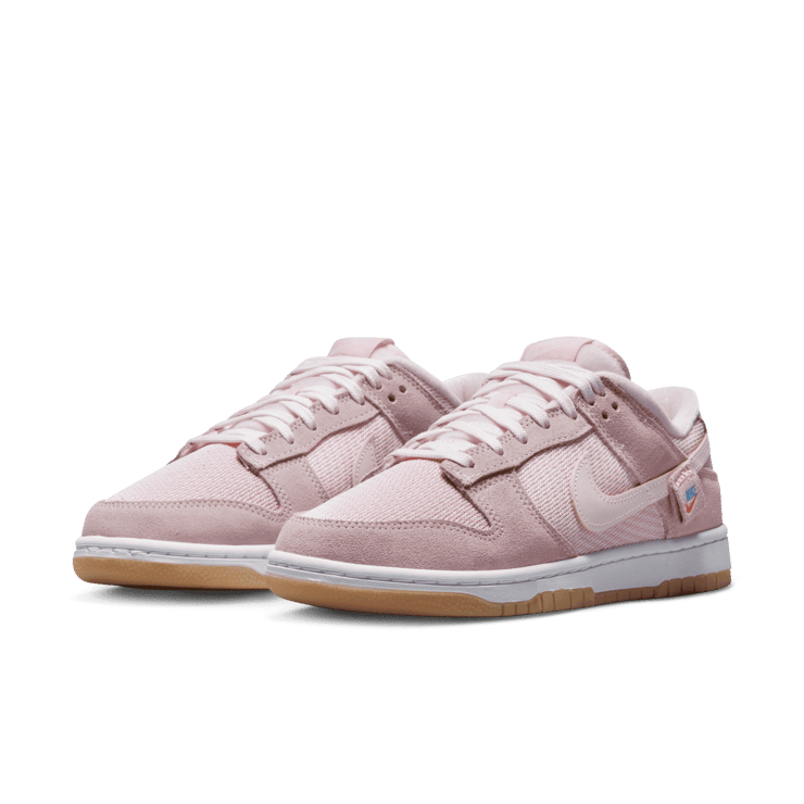 Nike Dunk Low Teddy Bear Light Soft Pink (W) Angle 2