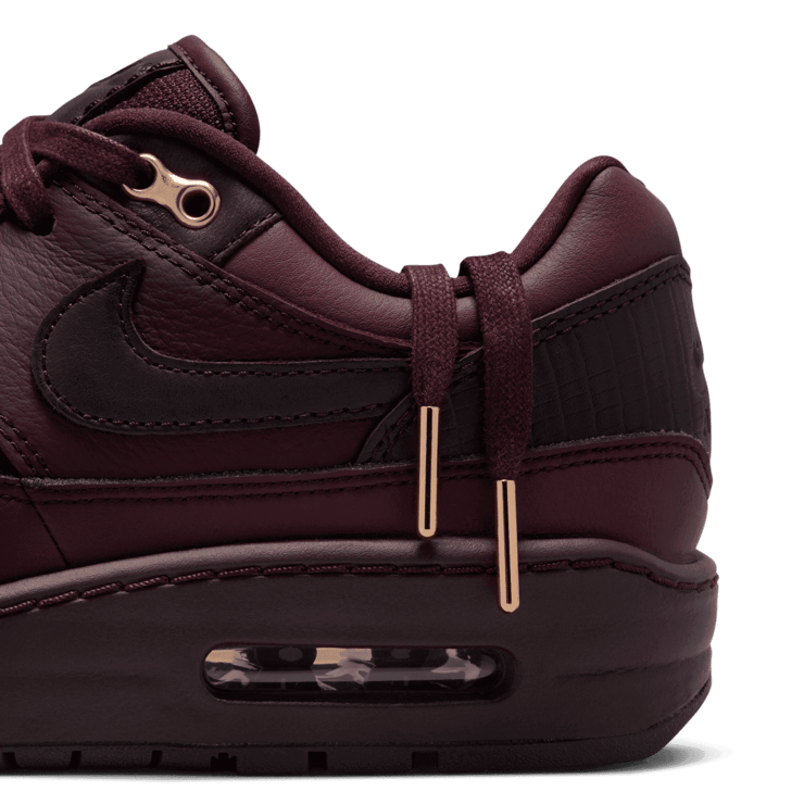 Nike Air Max 1 Burgundy Crush (W) Angle 6