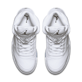 Jordan 5 Retro Metallic White (2015) Angle 1