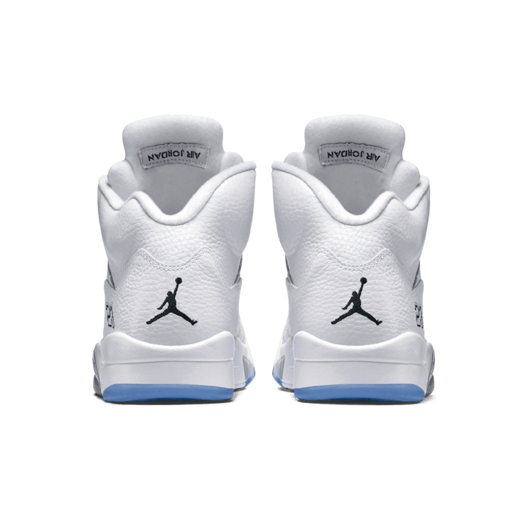 Jordan 5 Retro Metallic White (2015) Angle 3
