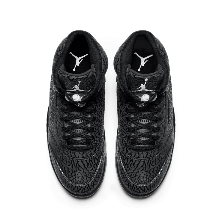 Jordan 5 Retro 3Lab5 Black Silver Angle 1