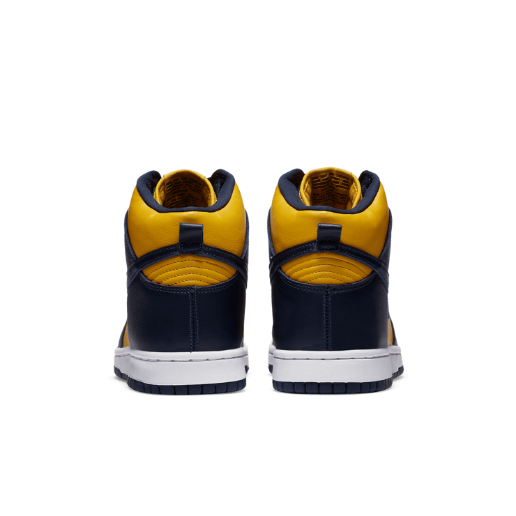 Nike Dunk High Michigan (2020) Angle 3