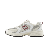 New Balance 530 Sea Salt Mercury Red Angle 0