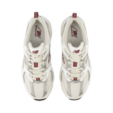New Balance 530 Sea Salt Mercury Red Angle 1