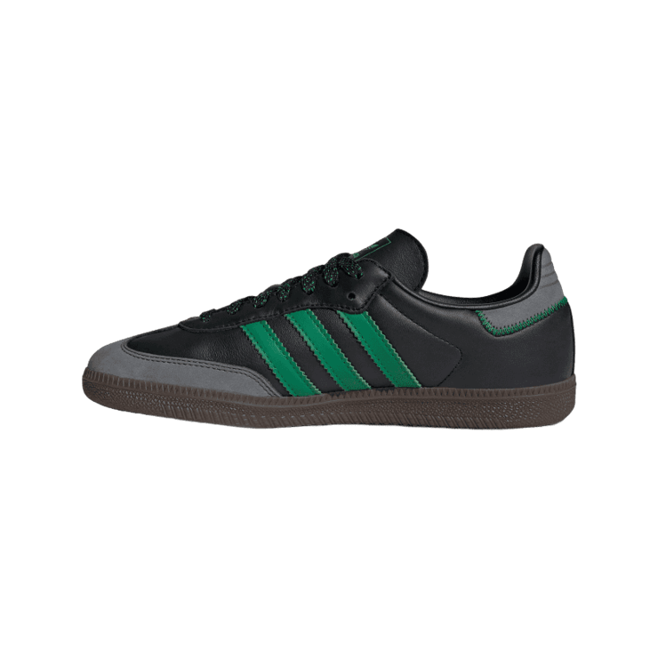 adidas Samba OG Core Black Green (W) Angle 4