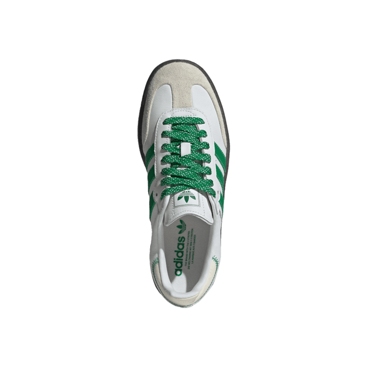 adidas Sambae Cloud White Green (W) Angle 0
