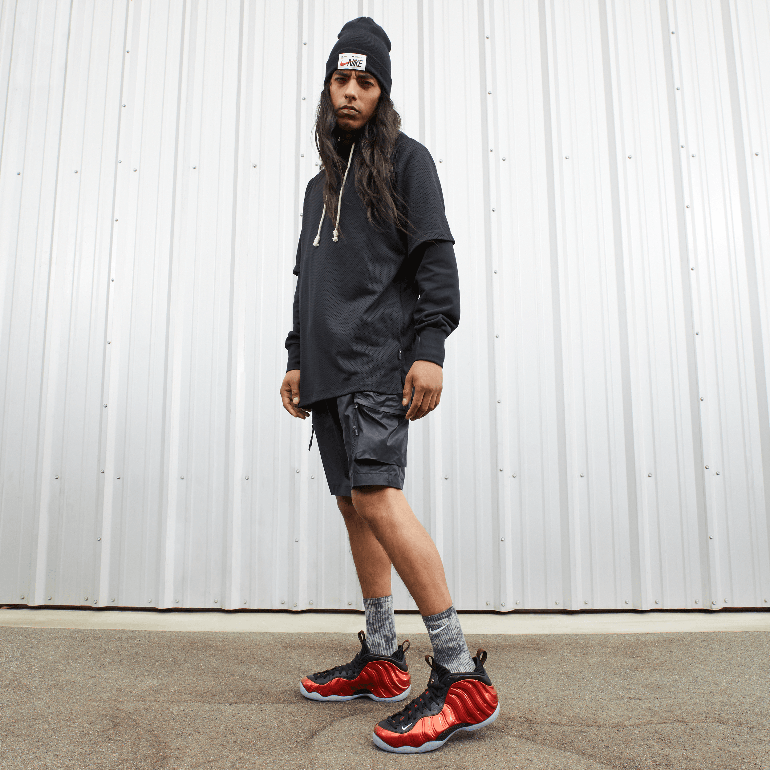 foamposite with shorts