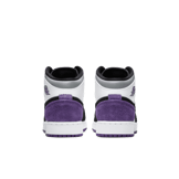 Air Jordan 1 Mid SE  'Varsity Purple' (GS) Angle 3