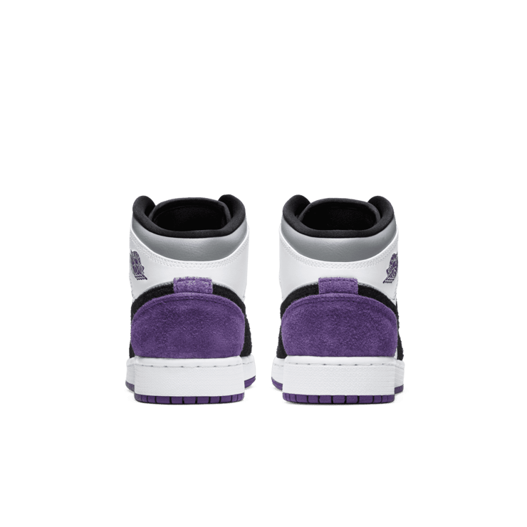 Air Jordan 1 Mid SE  'Varsity Purple' (GS) Angle 3