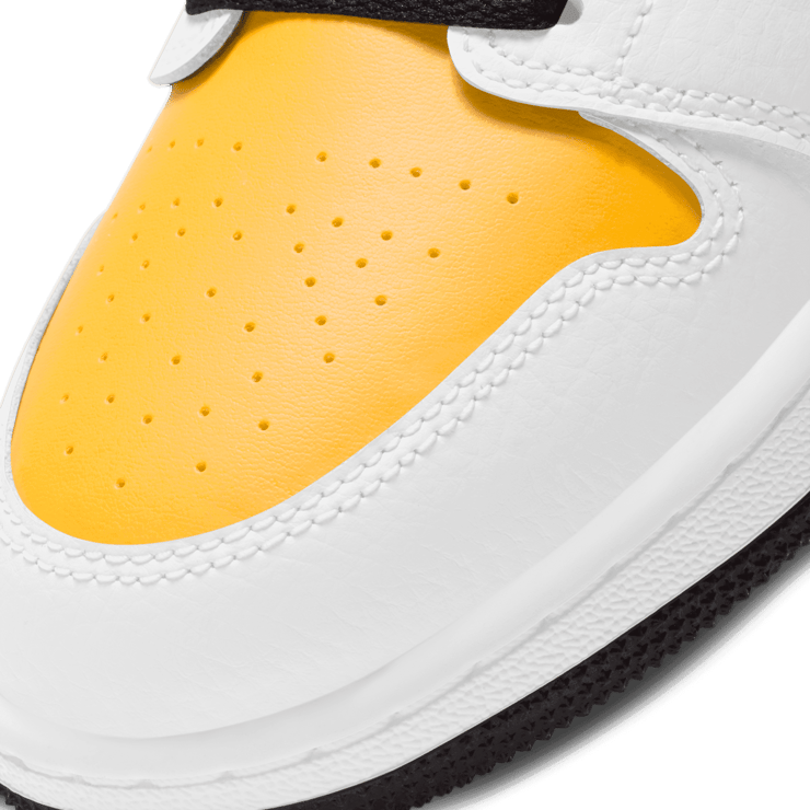 Air Jordan 1 Mid  'University Gold' (GS) Angle 4